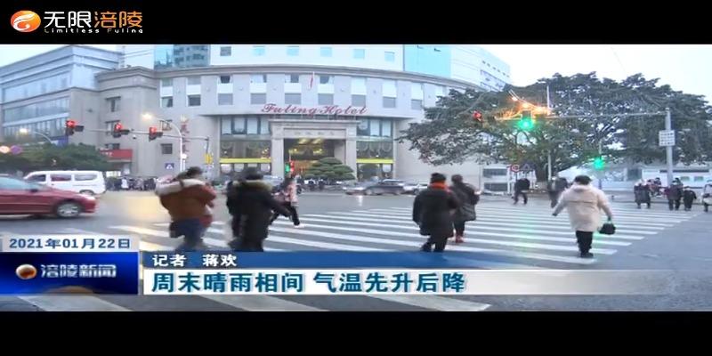 ​周末晴雨相间 气温先升后降