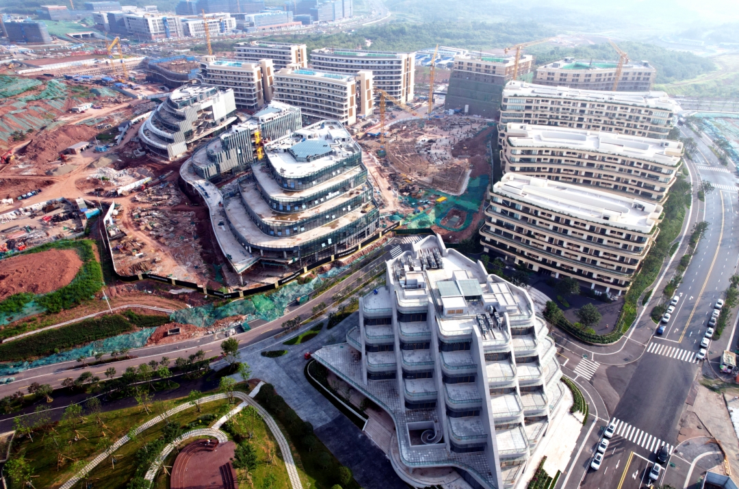 成都未来科技城全力拼经济搞建设_成都高新区融媒体