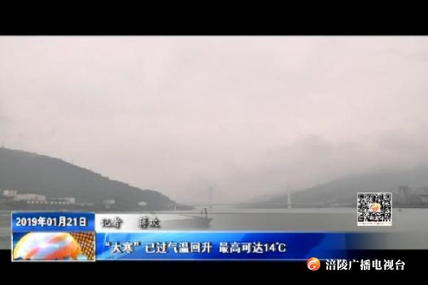 “大寒”已过气温回升 最高可达14℃