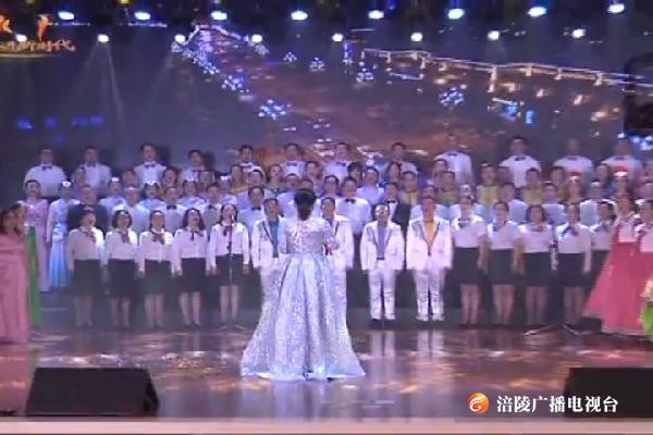 我区举行“奋进新时代”迎新晚会
