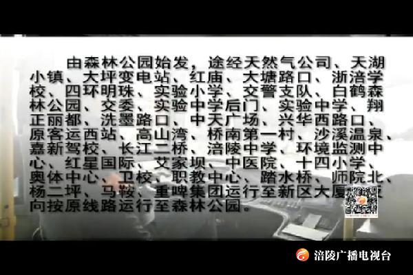 森林公园行至新区大厦 127路公交线路开通运行