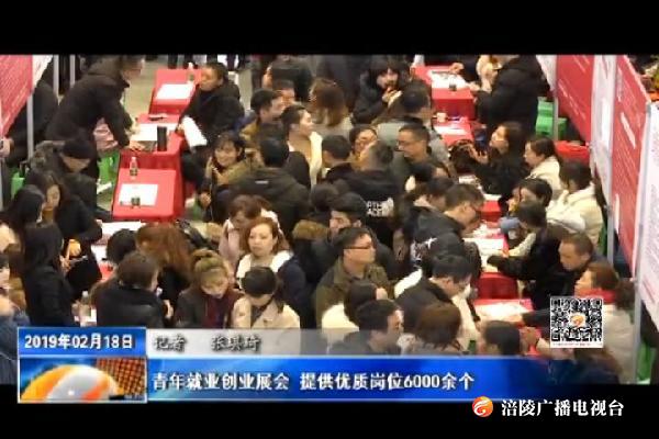 青年就业创业展会 提供优质岗位6000余个