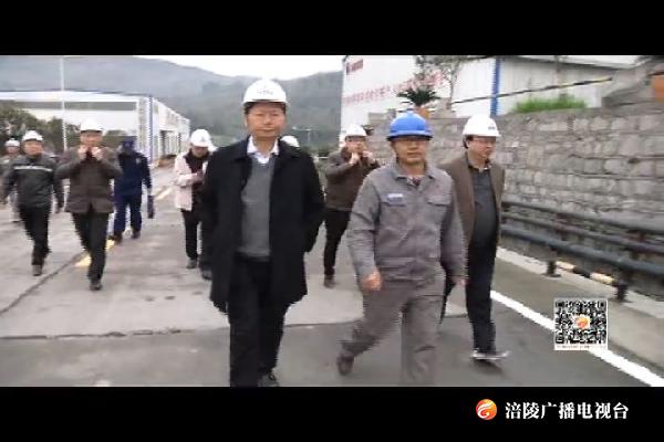 杜海波检查企业安全生产和环保工作