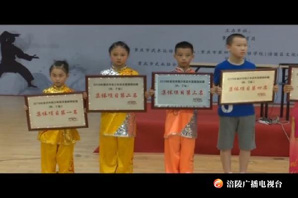 2019年重庆市青少年武术套路锦标赛在涪陵奥体中心落幕