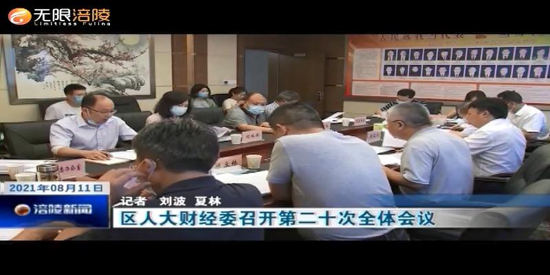 ​区人大财经委召开第二十次全体会议
