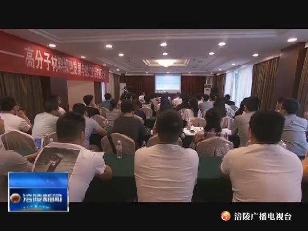 高分子材料绿色发展与推广应用专题论坛在我区举行