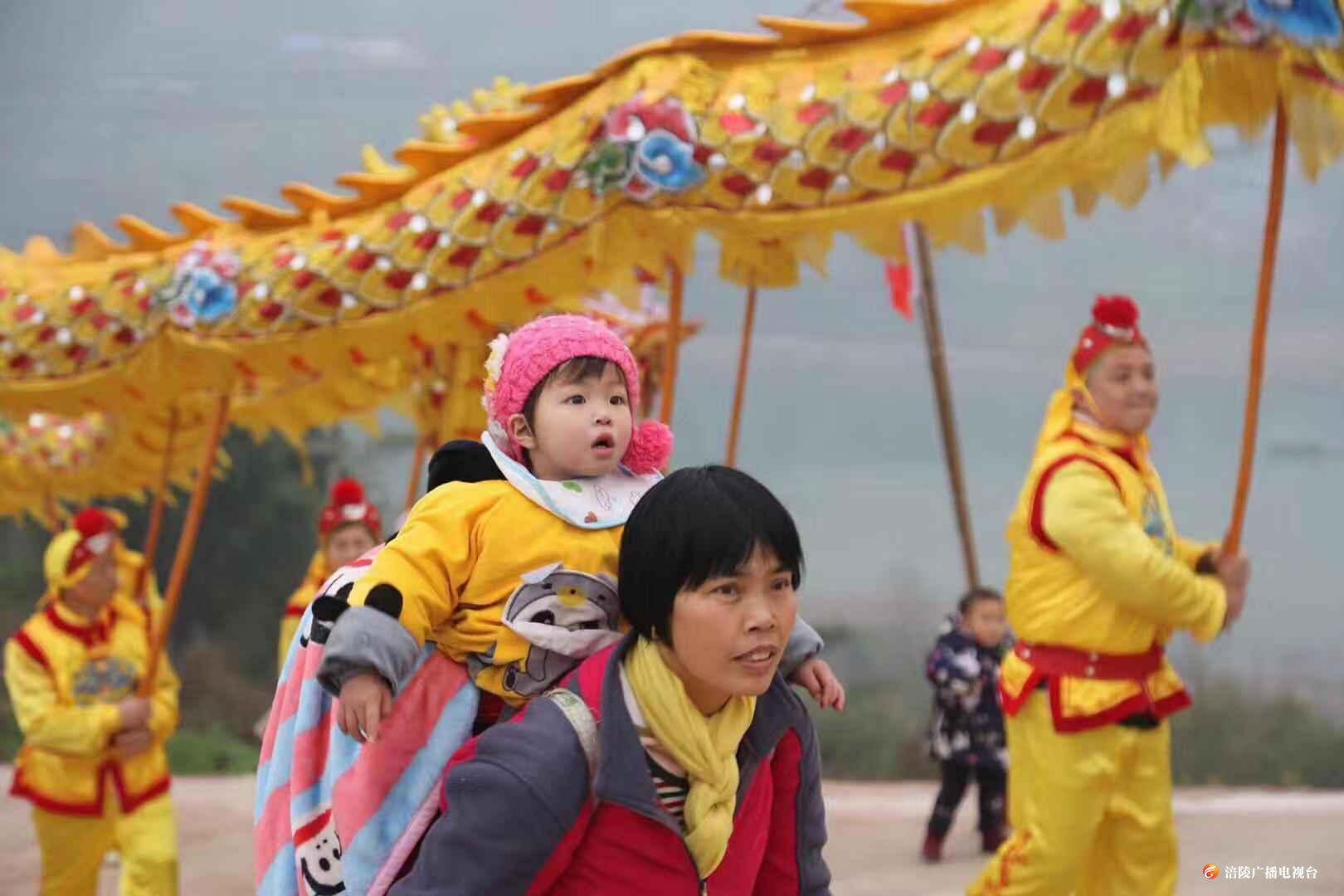 舞龙戏“猪”看大展，热热闹闹迎新年！