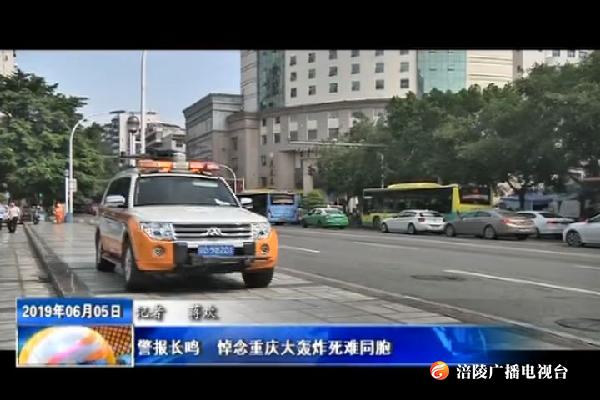 警报长鸣 悼念重庆大轰炸死难同胞