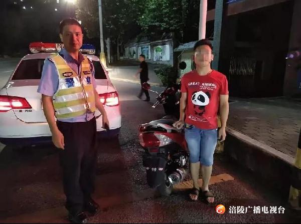 涪陵一男子驾照刚满月就被注销，原因是...