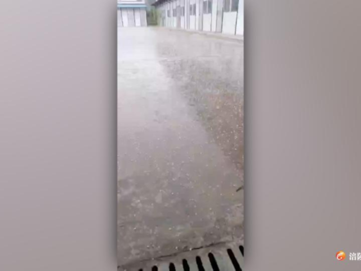涪陵部分乡镇下冰雹啦！