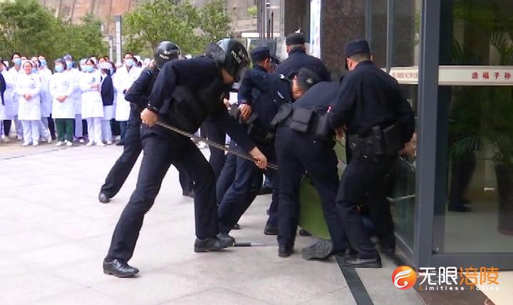 医警联动开展反恐演练 提高反恐处突水平