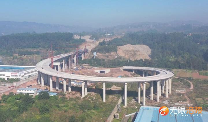 鹤凤大道二期主跨桥月底完工 预计今年底建成通车