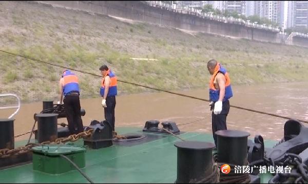 新一轮洪峰今天早晨顺利过境涪陵！