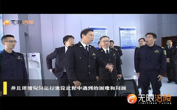 重庆海关关长调研涪陵综合保税区