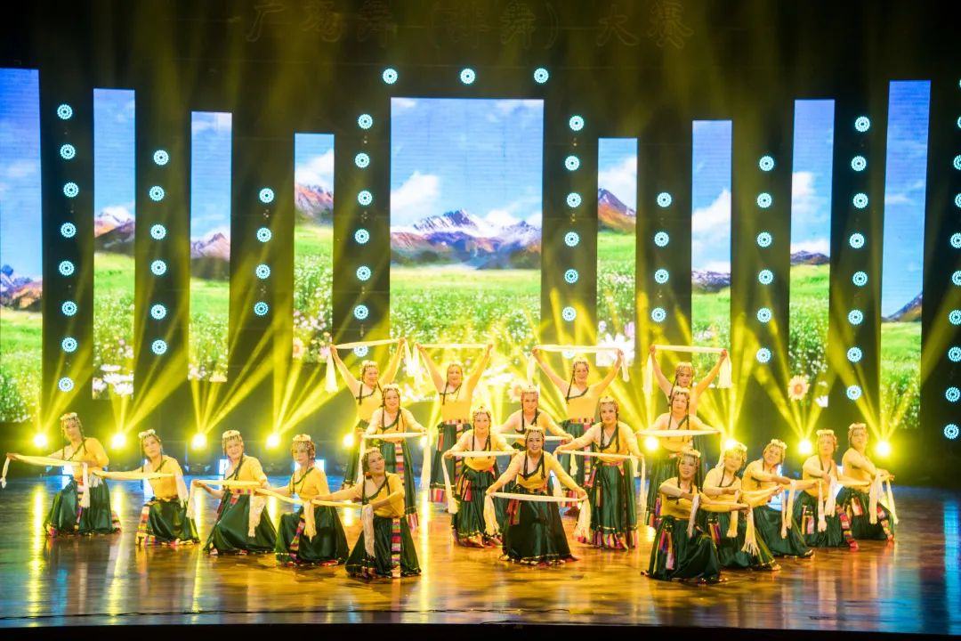 太精彩了！玉环市第八届农村文化礼堂广场舞（排舞）大赛举办