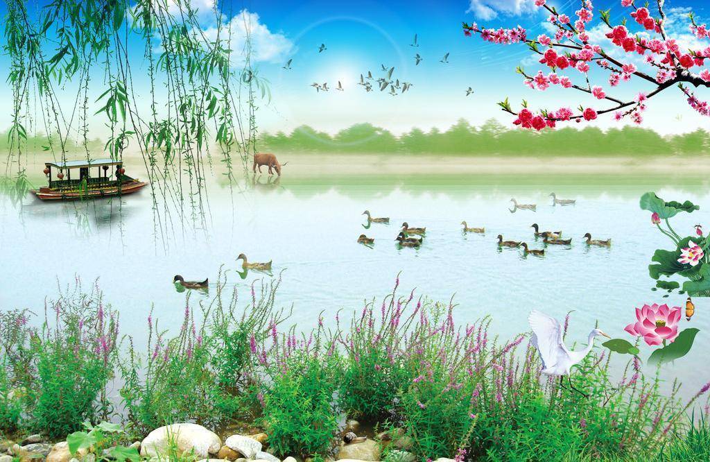 带上阳光,与春天同行