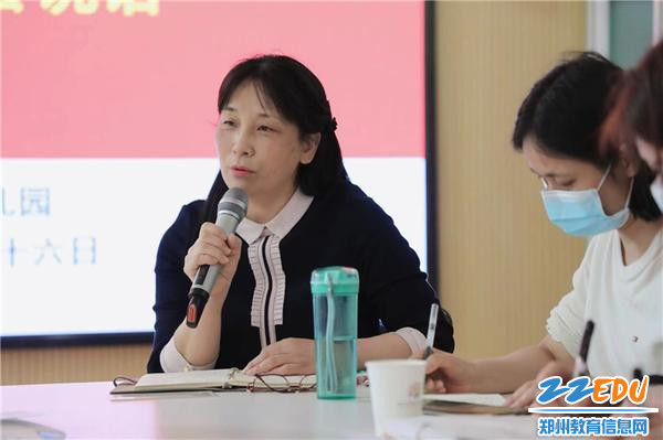 2.陈春园长对论坛分享表示积极肯定