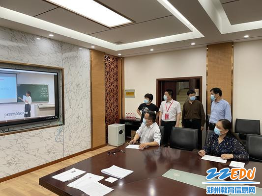 郑州市人社局人力资源流动管理处处长魏传吉对招聘工作作出指导