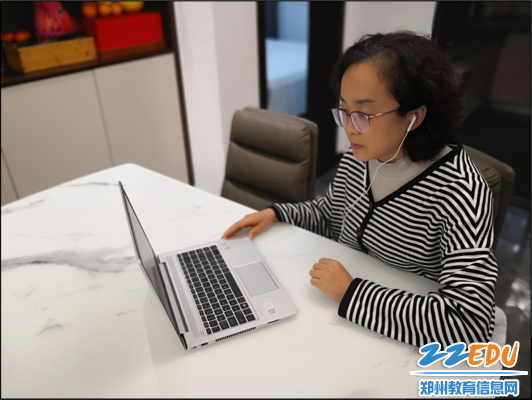 郑州市第八中学郑芳进行经验分享