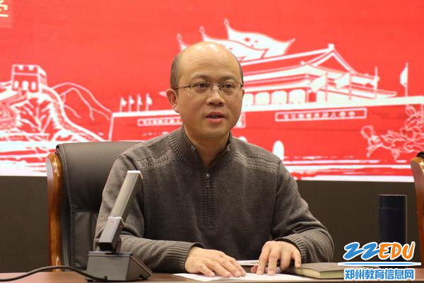 2.副校长王宏亮讲话