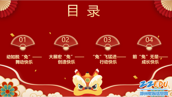 开学心理第一课《兔年快乐》