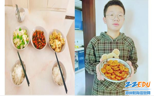为妈妈制作的爱心餐