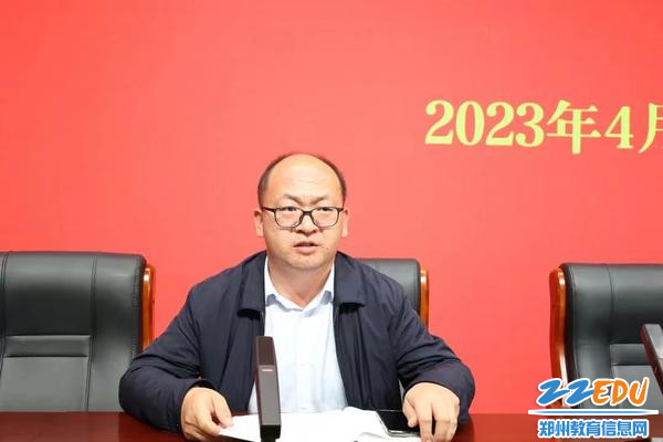 郑州市第一〇七高级中学副校长李志勇安全假期安全工作