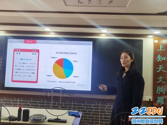 1、刘娜老师在比赛决赛现场