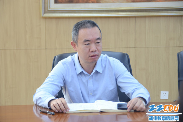 学校党总支书记、校长马海峰讲话_副本
