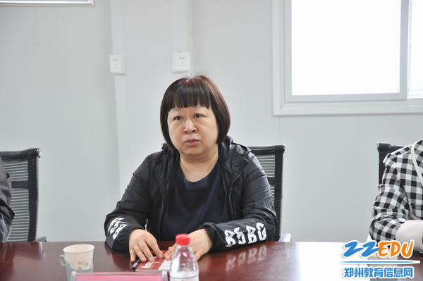 校长董慧蕴对新校区项目建设人员表示衷心感谢