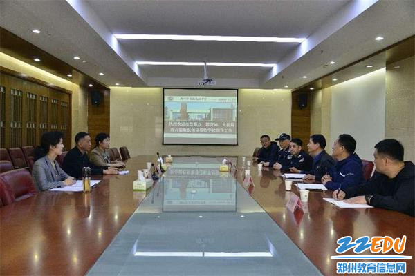 禁毒示范校验收汇报现场