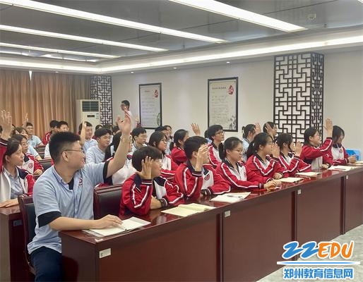3同学们积极参与答题