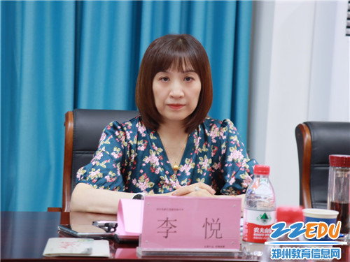 郑州高新区管委会社会事业局党委委员、纪委书记李悦对东北师范大学一行人的到来表示欢迎