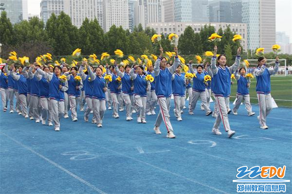 3、鲜花队入场