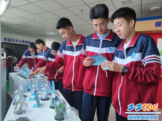 青春是认真学习禁毒知识的模样
