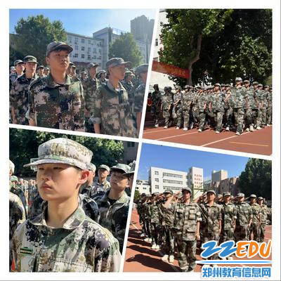 2.西校区的班级进行会操表演