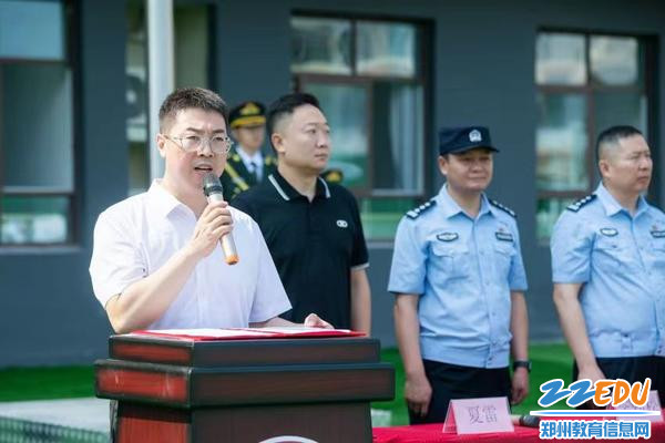 8.郑州八中新校区校长李益讲话