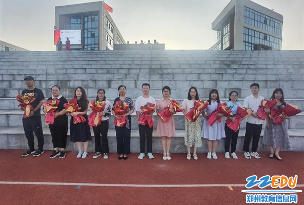 教师合影