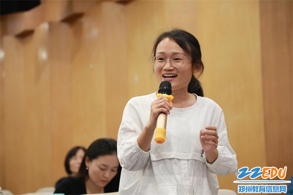 8.学员老师积极分享自己的感悟