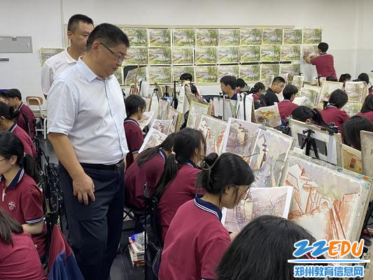指导美术教学