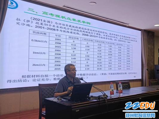 郑州市杰出教师薄夫宝作专题讲座