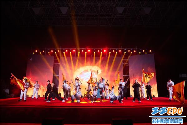 8传统武术《少年中国》气势十足