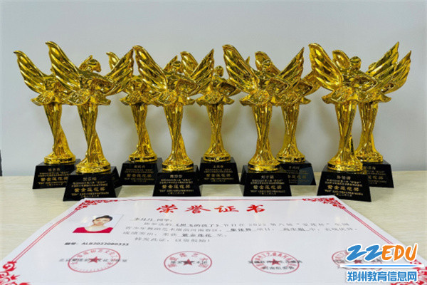 5郑州11中舞蹈队在多项赛事中取得佳绩