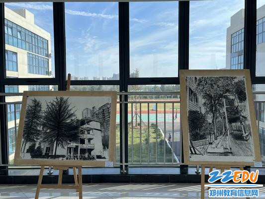 往届毕业生留校素描作品