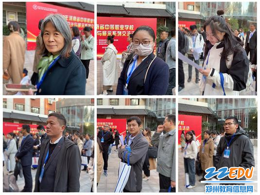 参赛教师赛前排队等候