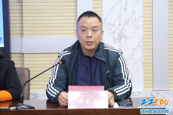 6竞赛裁判长河南省工业大学谭玉波教授发言