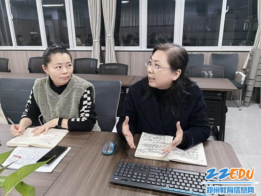 郑州八中教学副校长刘莘进行增值性评价