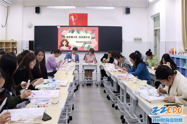 经开区艺术小学绘画活动