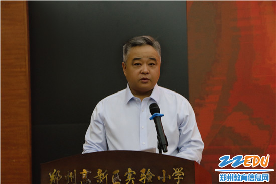 图1：高新区社会事业局党委书记、局长致辞