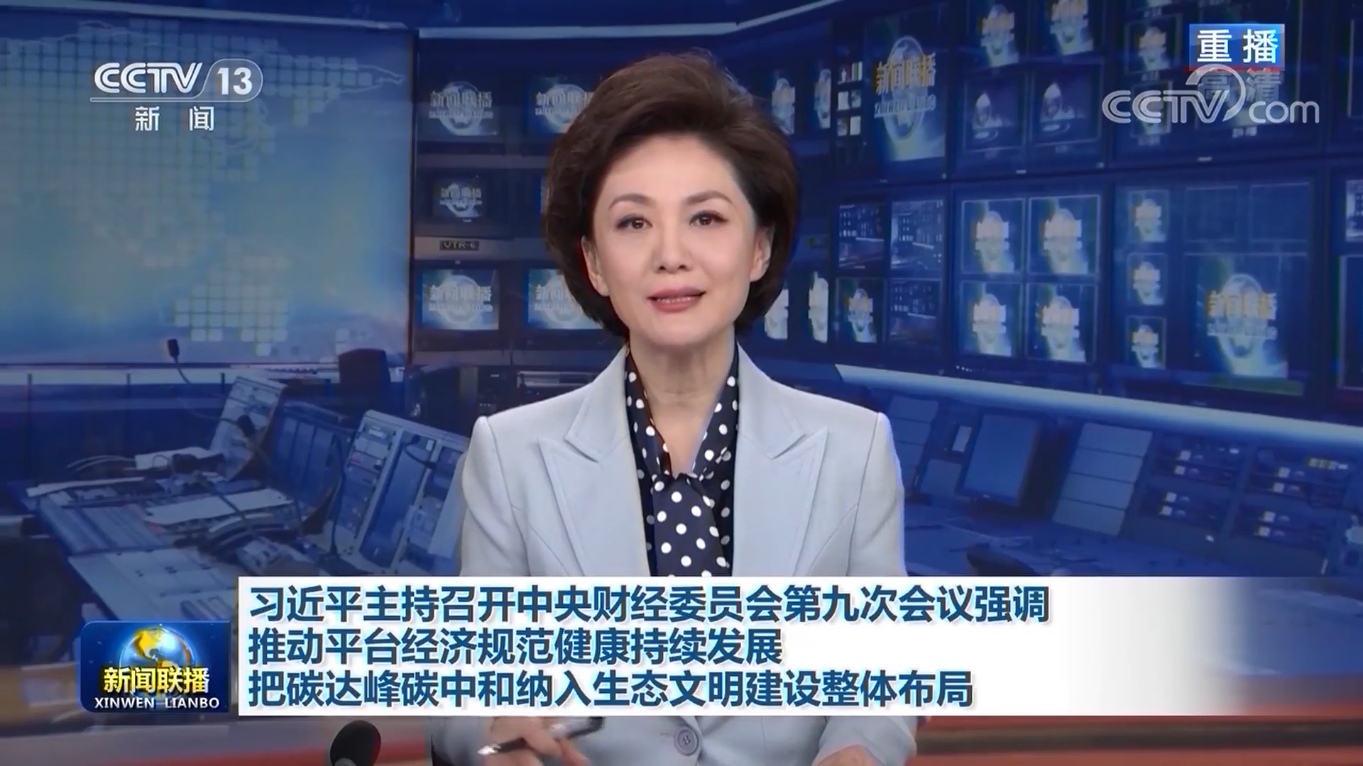 习近平主持召开中央财经委员会第九次会议强调推动平台经济规范健康持续发展把碳达峰碳中和纳入生态文明建设整体布局